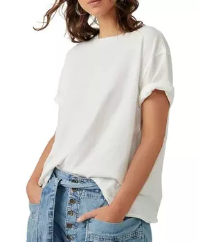 Женская хлопковая футболка Nina Free People