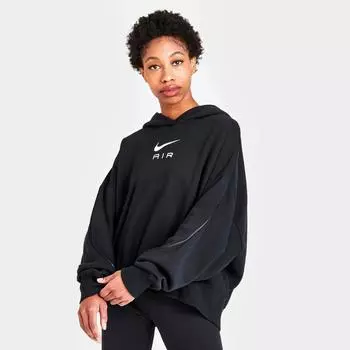 Женская худи Nike Air Fleece, черный