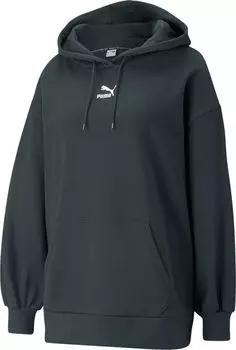 Женская классическая толстовка оверсайз Puma, зеленый