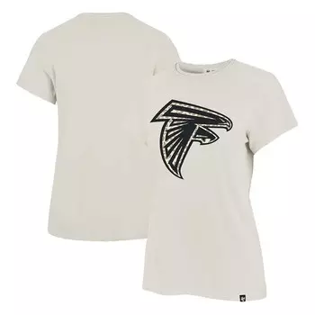 Женская кремовая футболка Atlanta Falcons Panthera Frankie '47 47 Brand, цвет Fal Beige