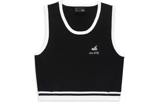 Женская майка LiNing x LOL Sports Life Collection, черная