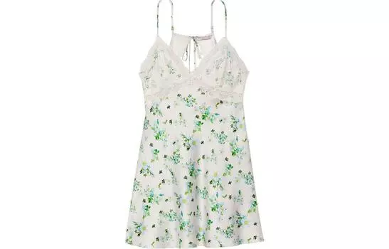 Женская ночная рубашка Victoria's Secret, White Print