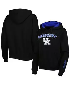 Женская обувь Black Kentucky Wildcats Arch & Толстовка с логотипом Colosseum, черный