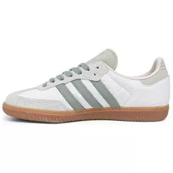 Женская обувь для скейтбординга adidas Samba, Белый/Зеленый