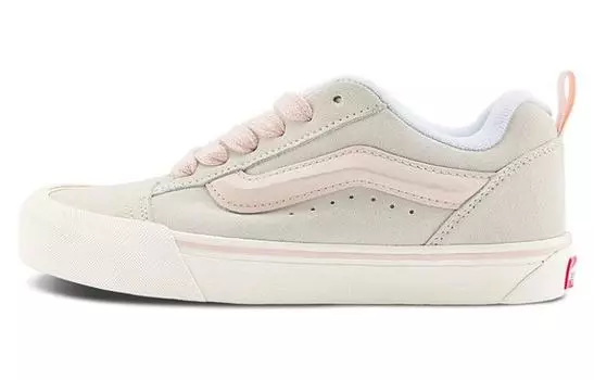 Женская обувь для скейтбординга Vans Knu Skool, белый/розовый