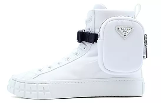 Женские кеды Prada, белый