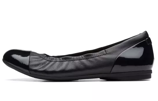 Женская повседневная обувь женская черная Clarks