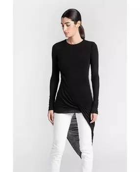 Женская прозрачная туника Hillary Top Marcella, черный