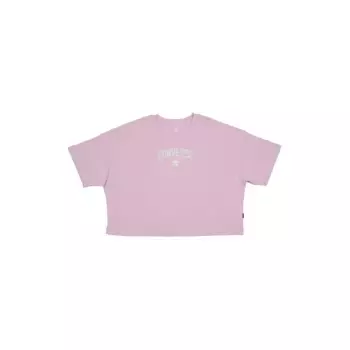 Женская ретро спортивная футболка Boxy Converse, цвет Rosa