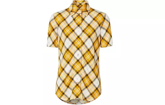 Женская рубашка Burberry, цвет Citrus orange