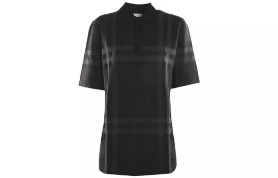 Женская рубашка поло Burberry, цвет Black
