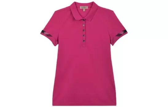Женская рубашка поло Burberry, цвет Pink