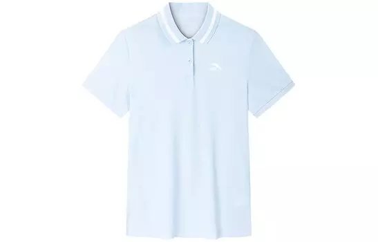 Женская рубашка поло Life Collection, цвет «водное небо» Anta