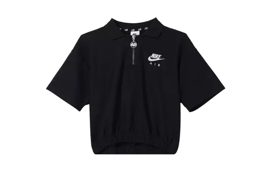 Женская рубашка поло Nike, цвет Black