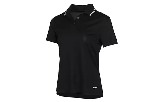 Женская рубашка поло Nike, цвет Black