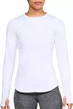 Женская рубашка с длинным рукавом Under Armour ColdGear Armor Crew, белый