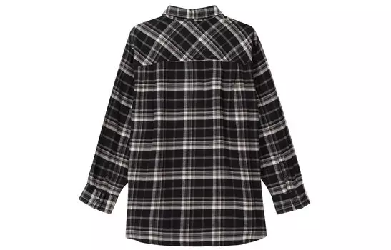 Женская рубашка Uniqlo, черный