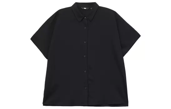 Женская рубашка UNIQLO, цвет Black