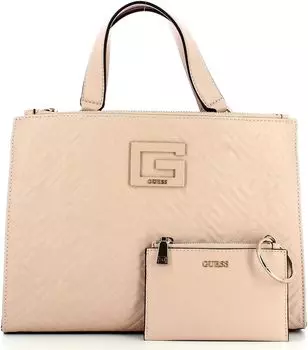Женская статусная сумка Guess Janay из палисандра