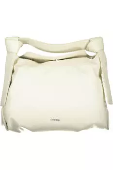 Женская сумка Calvin Klein хобо с оригинальным ремнем, белый