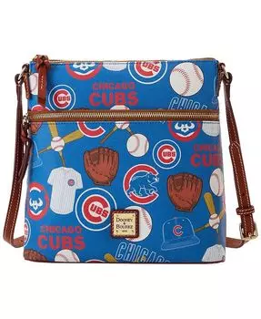 Женская сумка через плечо Chicago Cubs Game Day Dooney & Bourke, синий