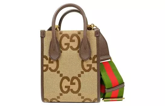 Женская сумка Gucci через плечо, коричневый