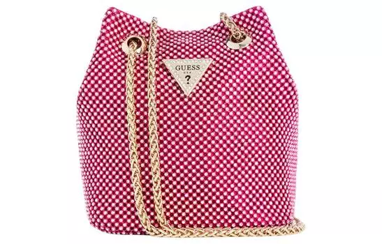 Женская сумка через плечо GUESS, Fuchsia