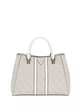 Женская сумка через плечо кремового цвета Guess