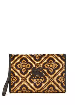 Женская сумка для рук с черным логотипом Etro