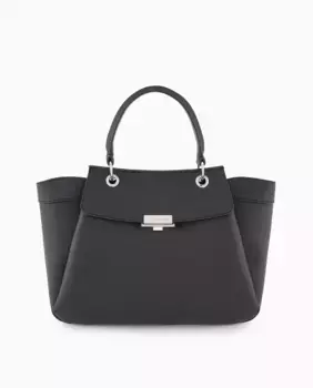 Женская сумка Medium Wave с крышкой Armani Exchange, черный