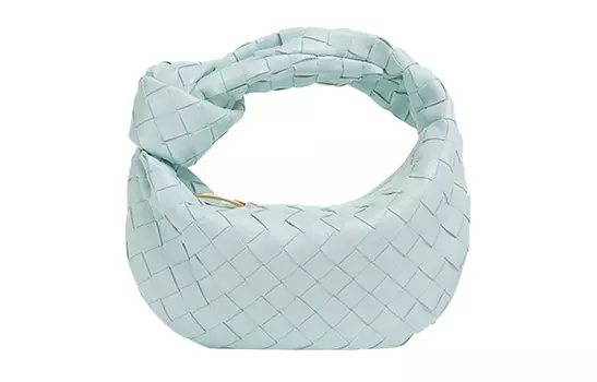 Женская сумка Bottega Veneta, светло-голубой