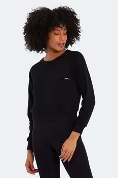 Женская толстовка KAITO черная SLAZENGER