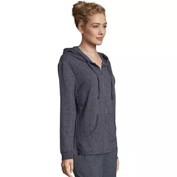 Женская толстовка на молнии Hanes French Terry Hanes