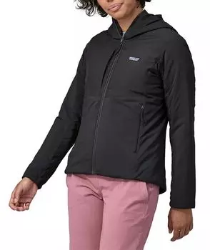 Женская толстовка Patagonia с нановоздушным покрытием, черный