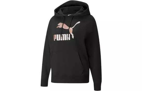 Женская толстовка Puma, цвет Black/Pink
