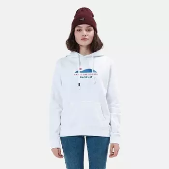 Женская толстовка с капюшоном Basehit, белый