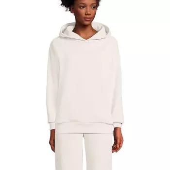 Женская толстовка с капюшоном Lands End Modern Fit Lands' End, цвет Moonstone