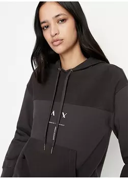Женская толстовка с воротником с капюшоном Armani Exchange