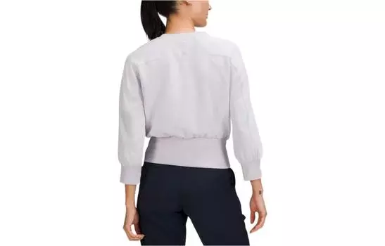 Женская толстовка Softstreme Lululemon, белый/слоновая кость