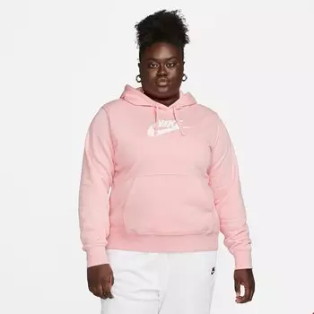 Женская толстовка спортивная клубная из флиса Nike, розовый