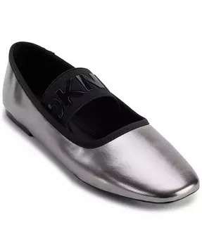 Женские балетки Dace Mary Jane DKNY, серебряный