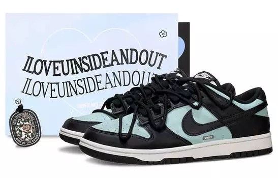 Женские баскетбольные кроссовки Nike Dunk Vintage, Sky Blue