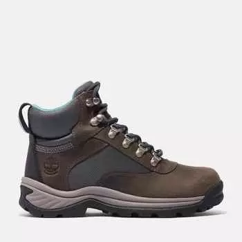 Женские белые водонепроницаемые походные ботинки Ledge Mid со шнуровкой Timberland