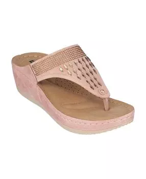 Женские босоножки Kiara на танкетке GC Shoes