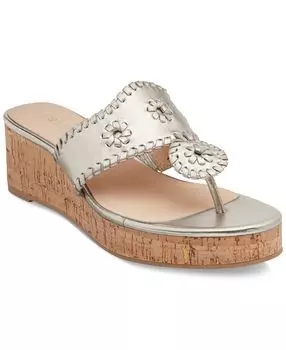 Женские босоножки на средней танкетке Jacks Jack Rogers