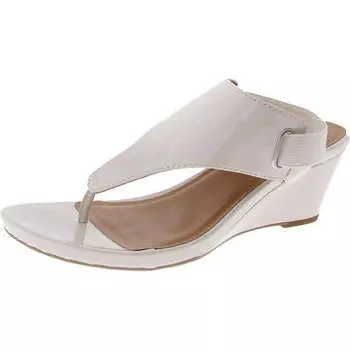 Женские босоножки на танкетке с открытым носком All Dres White Mountain, цвет eggshell