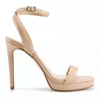 Женские босоножки на высоком каблуке на платформе Nine West Zadie 03 Nine West, бежевый