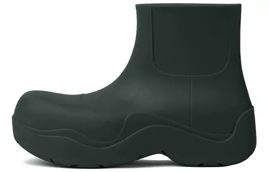 Женские ботильоны Bottega Veneta Puddle, темно-зеленый