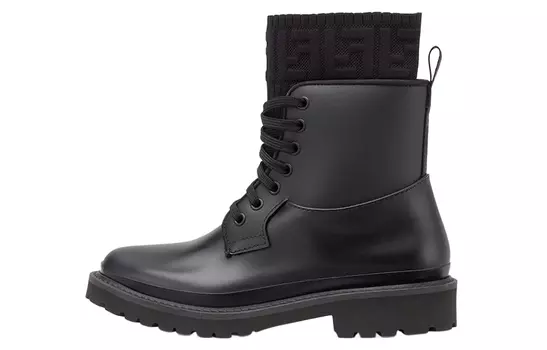 Женские ботинки Fendi Rockoko, черный