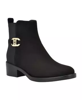 Женские ботильоны Imiera Tommy Hilfiger, цвет Black Suede